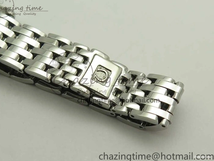 0712 De Ville Prestige Ladies 32.7mm SS MKF 1:1 Best Edition White Dial RG Markers on SS Bracelet MIYOTA Soft 7970